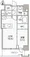 Season Flats Ryogoku South - Floor Plan - ["Tile Flooring", "Wood flooring"] thumbnail