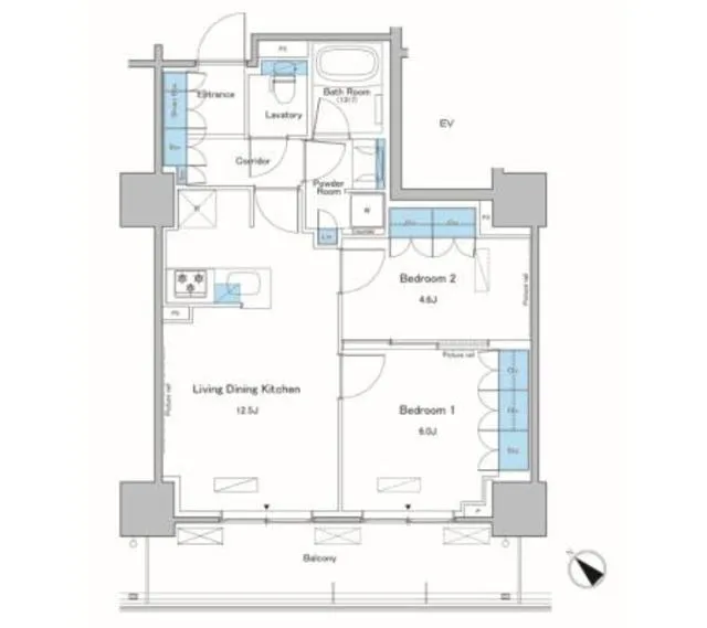 Lefon Progre Takinogawa - Floor Plan - ["Floor plan", "Plan", "Diagram"]