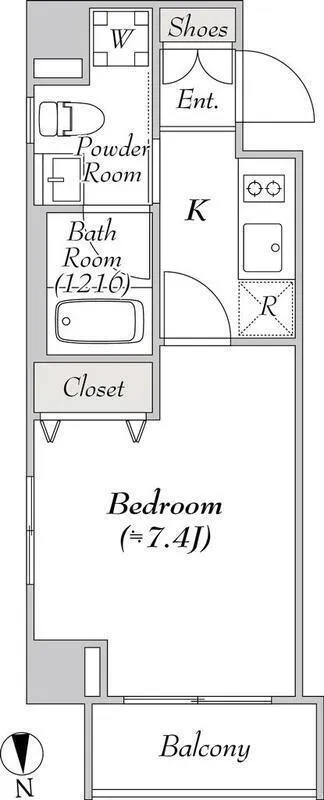 Milia Residence Nagahara - Floor Plan - []