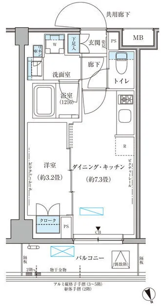 Park Axis Bunkyo Hongo - Floor Plan - ["Diagram", "Plan", "Floor plan"]