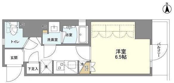 Primal Motoasakusa 4-chome - Floor Plan - []
