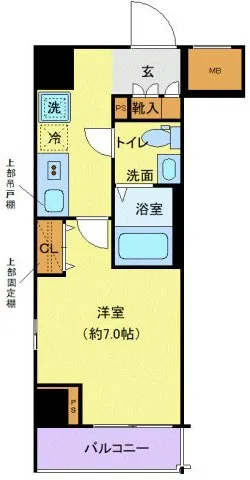 Crevista Kamata - Floor Plan - ["Tile Flooring", "Geraniums"]