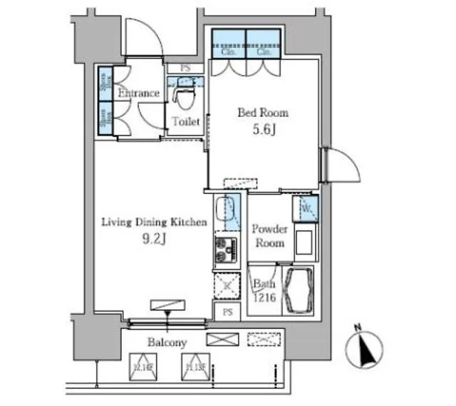 Park Axis Takadanobaba - Floor Plan - ["Floor plan", "Plan", "Diagram"]