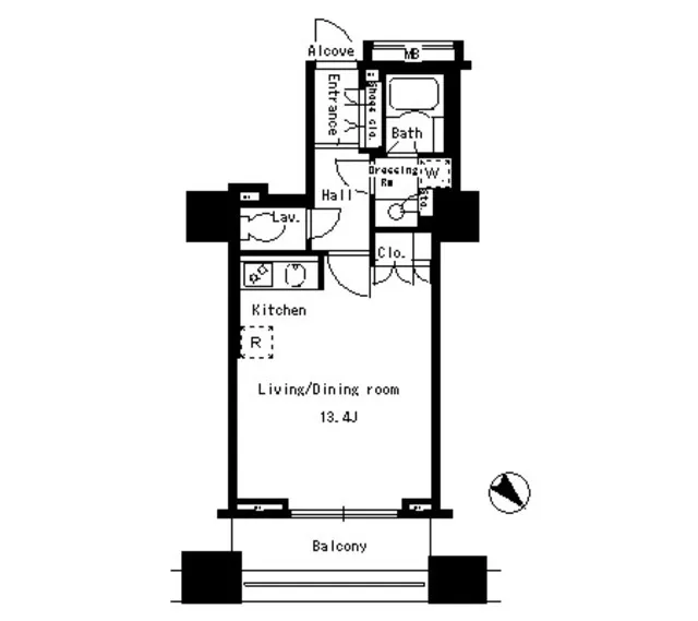 Park Axis Nihombashi Stage - Floor Plan - ["Parallel", "Font", "Slope"]