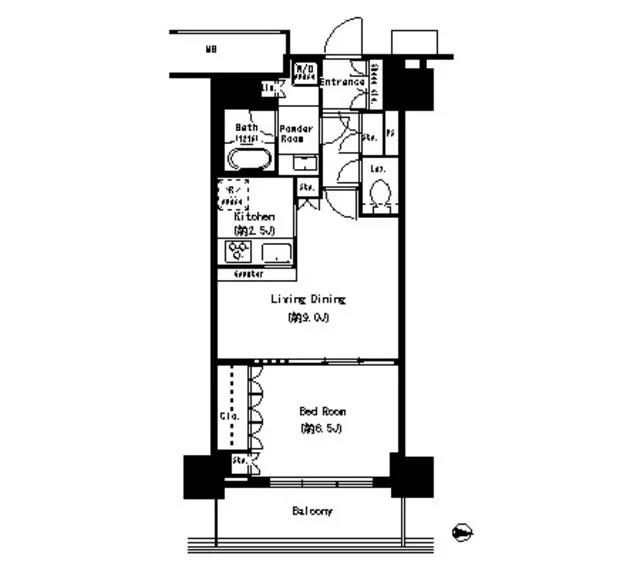 Canal Square Toyosu - Floor Plan - ["Floor plan", "Diagram", "Plan"]