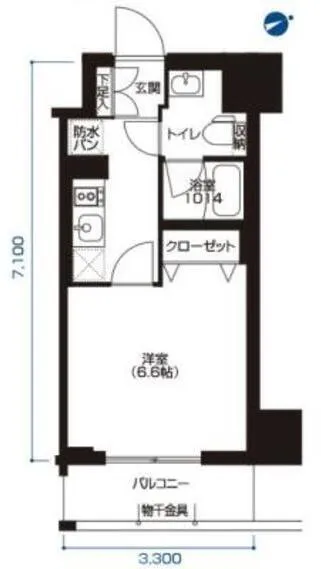 Urbanex Omori - Floor Plan - []