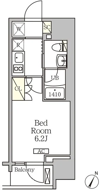 Geoent Shirokanedai - Floor Plan - []