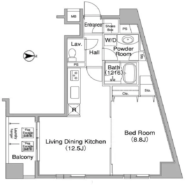 Comforia Ginza East - Floor Plan - ["Diagram", "Plan", "Floor plan"]