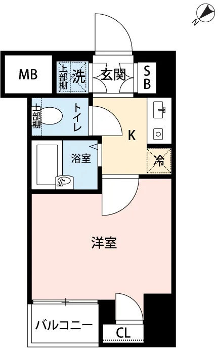Mynavi STAY Miraie Nishisugamo - Floor Plan - []