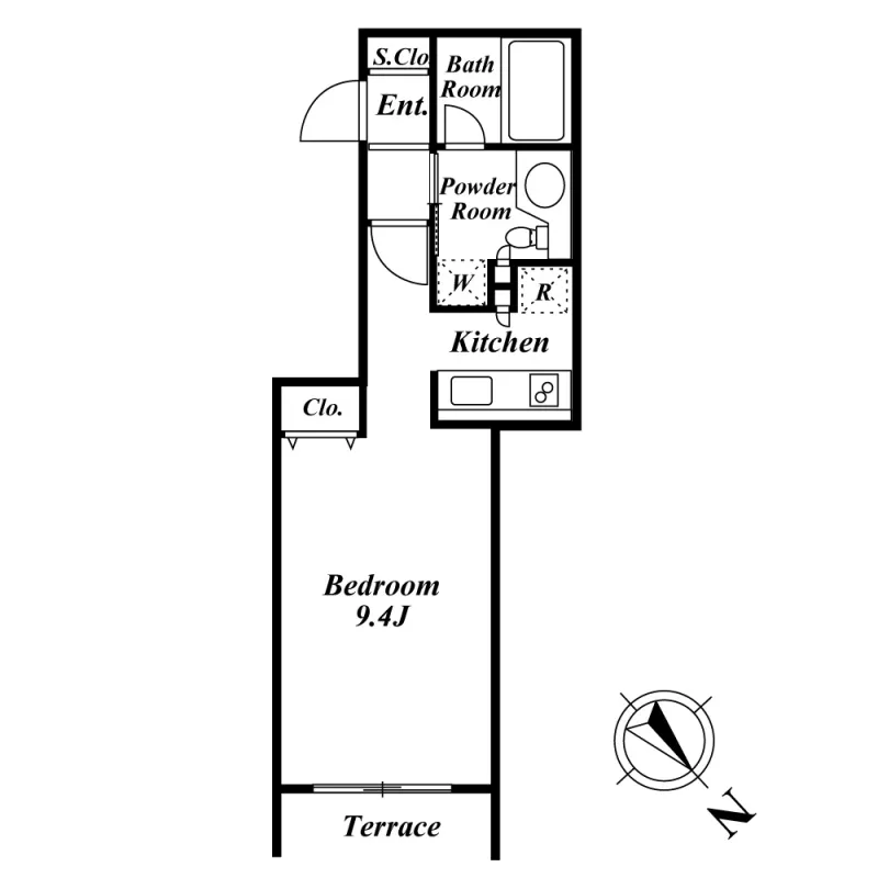 Milroom Minami Aoyama - Floor Plan - ["Font", "Parallel", "Slope"]