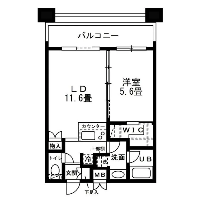 RESIDIA Kinshicho - Floor Plan - ["Rectangle", "Schematic", "Font"]