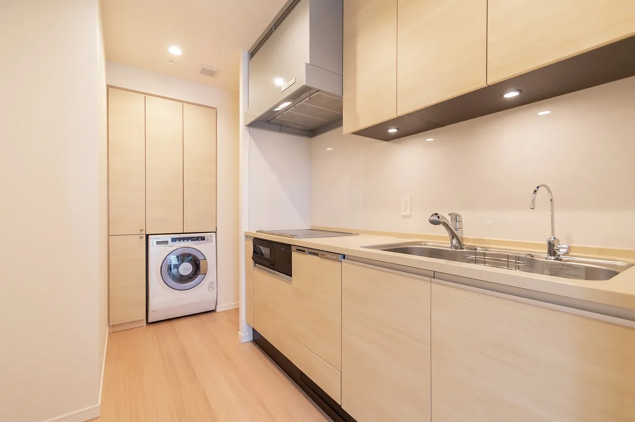 Central Park Tower La Tour Shinjuku - Interior - ["Cabinetry", "Kitchen sink", "Tap"]