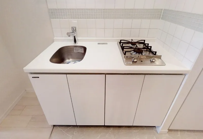 Castalia Togoshi Station Square - Interior - ["Kitchen Sink", "Kitchen", "Plumbing fixture"]