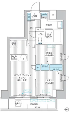 Y's Honjo - Floor Plan - ["Plan", "Floor plan"]