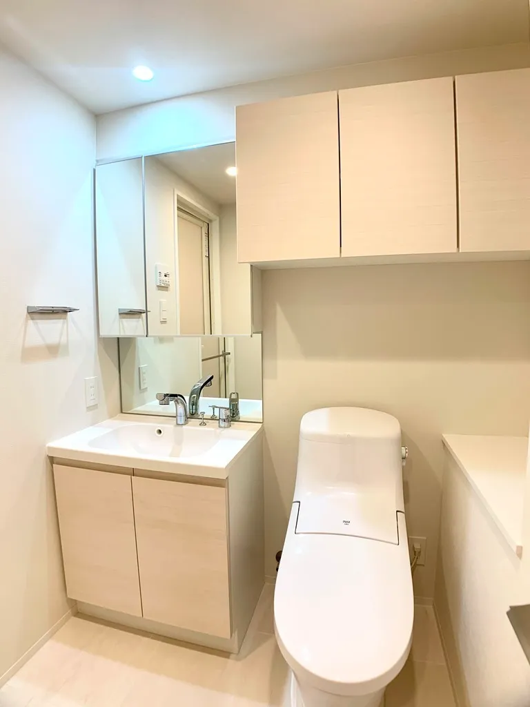 Urban Core Tsukishima - Interior - ["Plumbing fixture", "Bathroom Sink", "Flooring"]