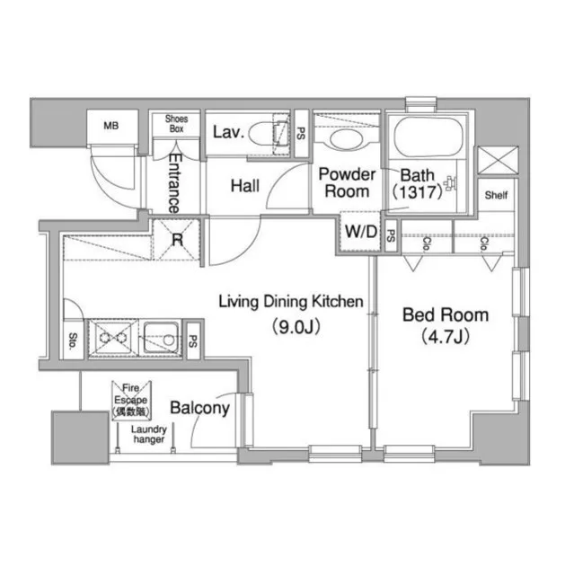 Comforia Mita North - Floor Plan - ["Text", "White", "Line"]