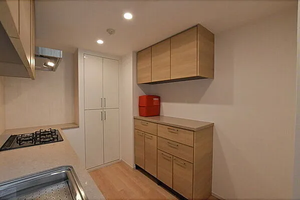 Park Court Yoyogi Hatsudai - Interior - ["Flooring", "Wood", "Cabinetry"]