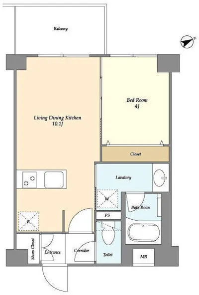 Gran Casa Kiyosumi Shirakawa - Floor Plan - ["Rectangle", "Font", "Parallel"]