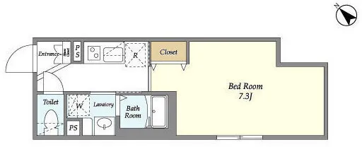 La Douceur Musashikoyama - Floor Plan - ["Plumbing fixture"]