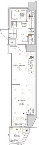 Log Hatsudai - Floor Plan - []