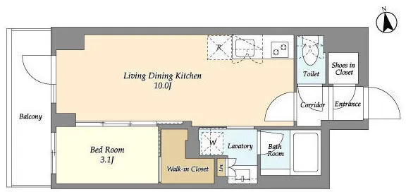 AIFLAT Shinagawa Togoshi Parkside - Floor Plan - ["Floor plan"]