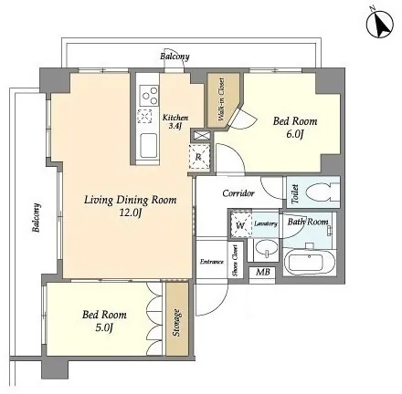 KDX Residence Oyamadai - Floor Plan - ["White", "Floor plan", "Plan"]