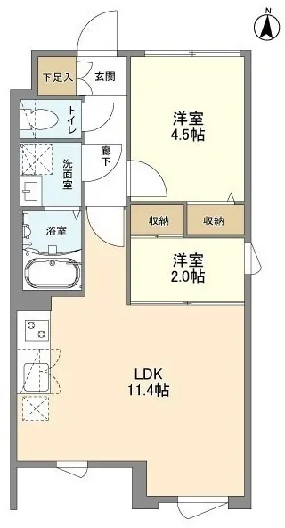 Well Square Yawata-Yama - Floor Plan - ["Tile Flooring"]