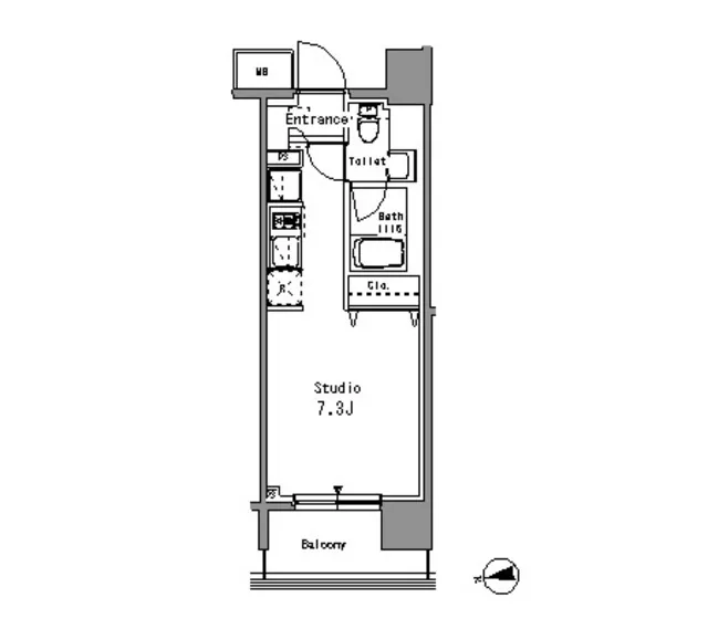 Park Axis Kameido Central Park - Floor Plan - ["Rectangle", "Parallel", "Font"]