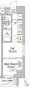 JPnoie Monzennakacho - Floor Plan - ["Rectangle", "Parallel", "Font"] thumbnail