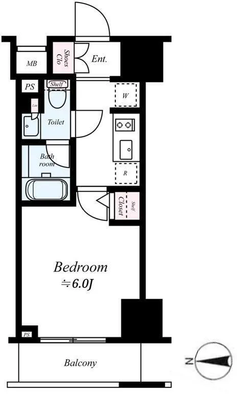 Spacie Xebec Kameido - Floor Plan - []