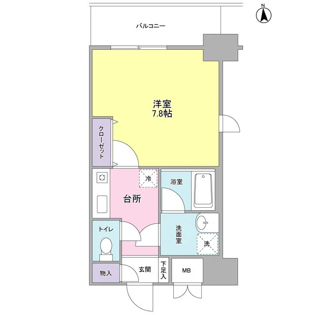 Sereno Shinagawa - Floor Plan - ["Map", "Rectangle", "Parallel"]