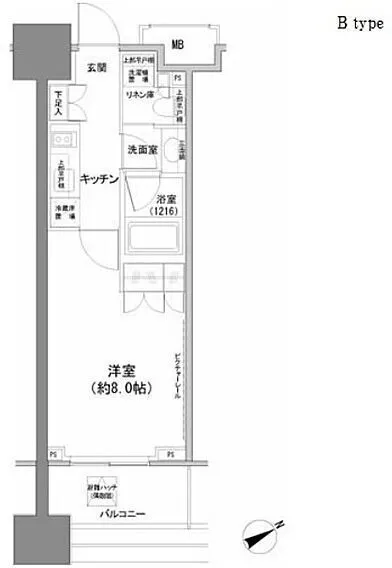Park Habio Nishi Shinjuku - Floor Plan - ["Rectangle", "Schematic", "Font"]