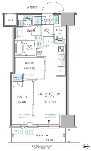 Park Axis Sumiyoshi Garden Square - Floor Plan - ["Diagram", "Plan", "Floor plan"]