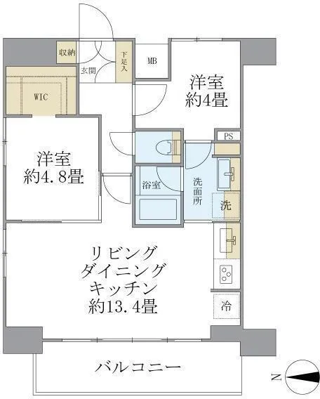 Duo Flatz Kasai - Floor Plan - ["Wood flooring", "Floor plan", "Diagram"]