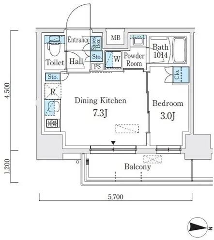 Quintet Kinshi Park - Floor Plan - ["Rectangle", "Font", "Schematic"]