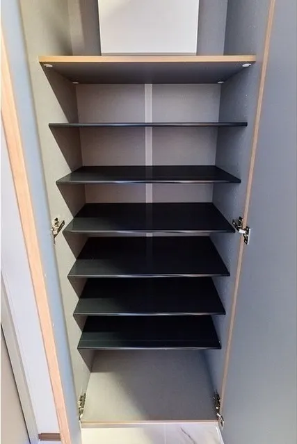 Gran Casa Oku - Interior - ["Wood", "Shelving", "Hardwood"]