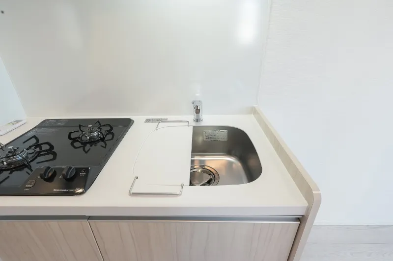 Due Nippori III - Interior - ["Kitchen Sink", "Plumbing fixture", "Kitchen"]