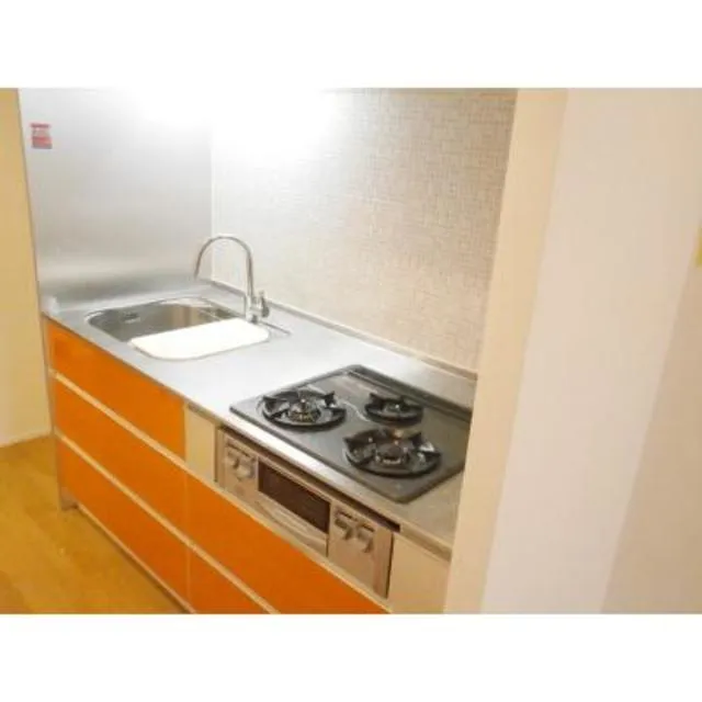 Park Cube Ginza East - Interior - ["Cabinetry", "Countertop", "Kitchen appliance"]