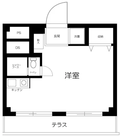 Born Akasaka - Floor Plan - []