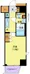 Genovia Shinjuku Waseda Green Veil - Floor Plan - [] thumbnail