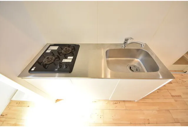 Prendre Higashi Shinjuku - Interior - ["Kitchen Sink", "Kitchen", "Plumbing fixture"]