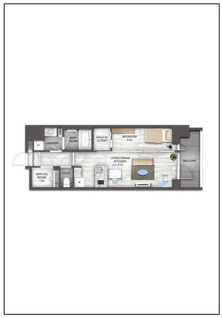 Season Flats Omorinishi - Interior - []