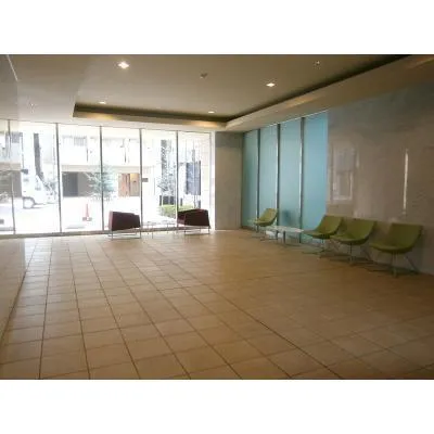 Park Cube Ueno - Interior - ["Rectangle", "Wood", "Flooring"]