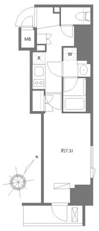 Avante Kachidoki - Floor Plan - []