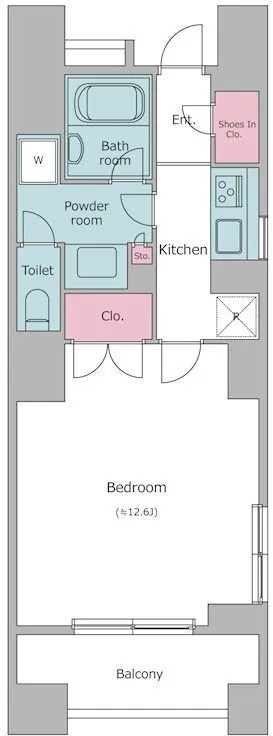 Residia Nihonbashi Bagurocho - Floor Plan - []