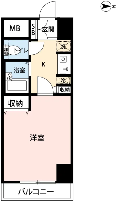 Mynavi STAY Miraie Kudan Minami - Floor Plan - []