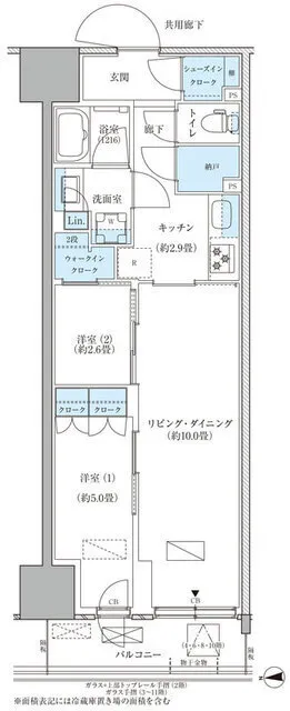 Park Axis Shinagawa Tennozu Isle - Floor Plan - []
