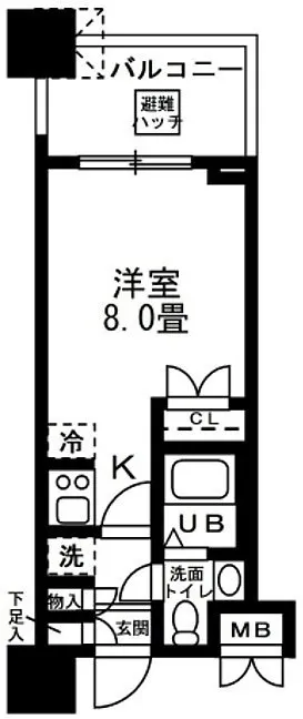 RESIDIA Kinshicho - Floor Plan - []
