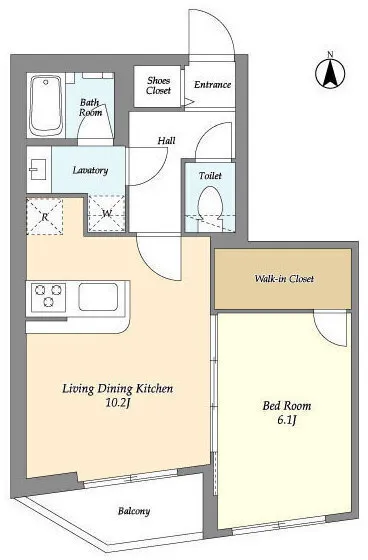 Stylio Higashi-Shinagawa - Floor Plan - ["White", "Diagram", "Plan"]