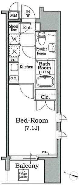 Residia Bunkyo Honkomagome - Floor Plan - []